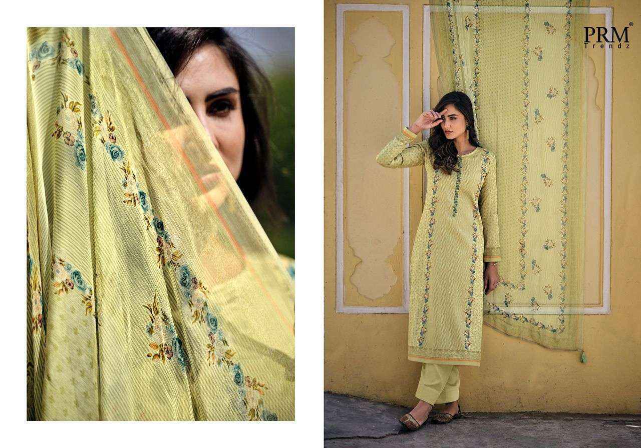 PRM Trendz Talab Jam Satin Dress Material Wholesale Price