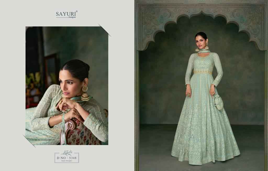 Sayuri Designer Nayaab Readymade Georgette Dress 3 pcs Catalogue
