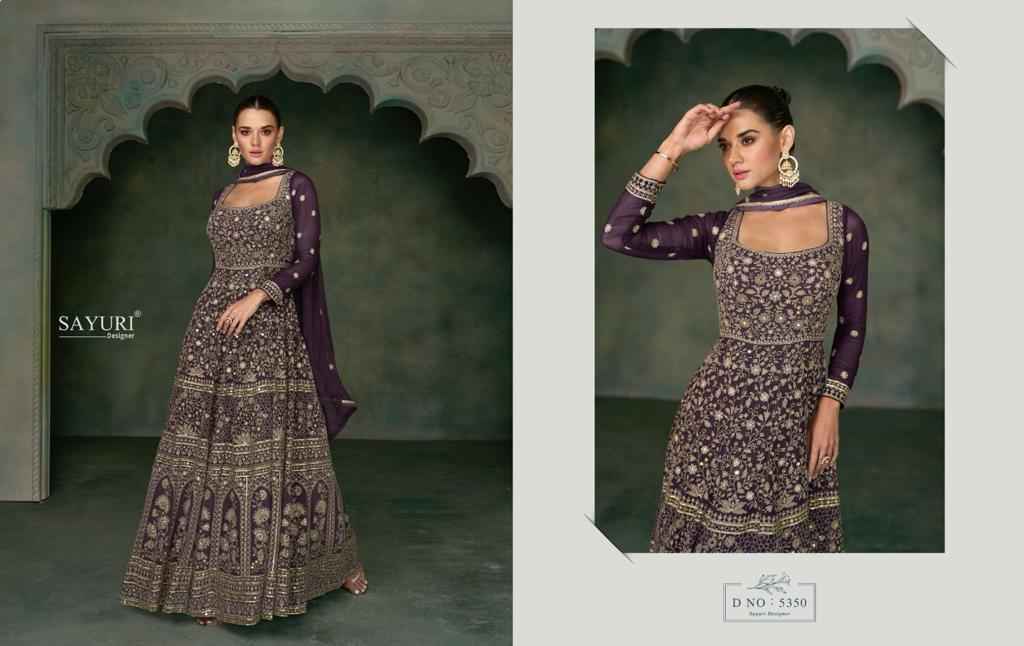 Sayuri Designer Nayaab Readymade Georgette Dress 3 pcs Catalogue