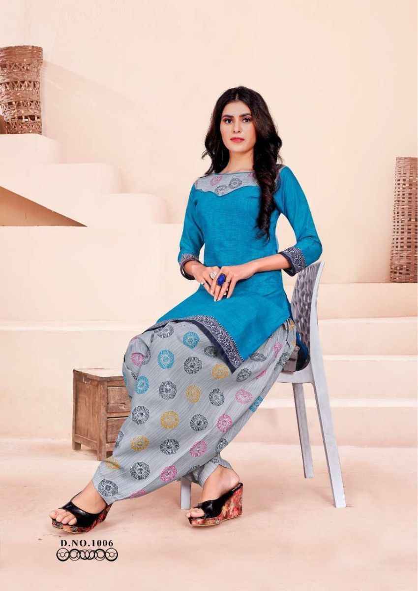 SKT Suits Lily Cotton Dress Material 12 pcs Catalogue