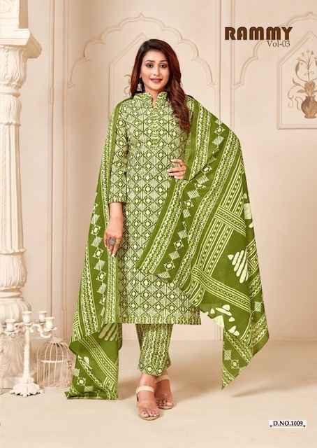 SKT Suits Rummy Vol 3 Cotton Dress Material 12 pcs Catalogue