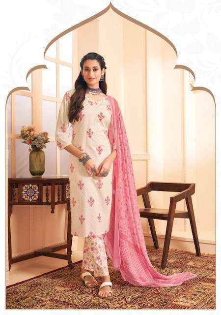 Suryajyoti Preyasi Vol 6 Cambric Cotton Dress Material
