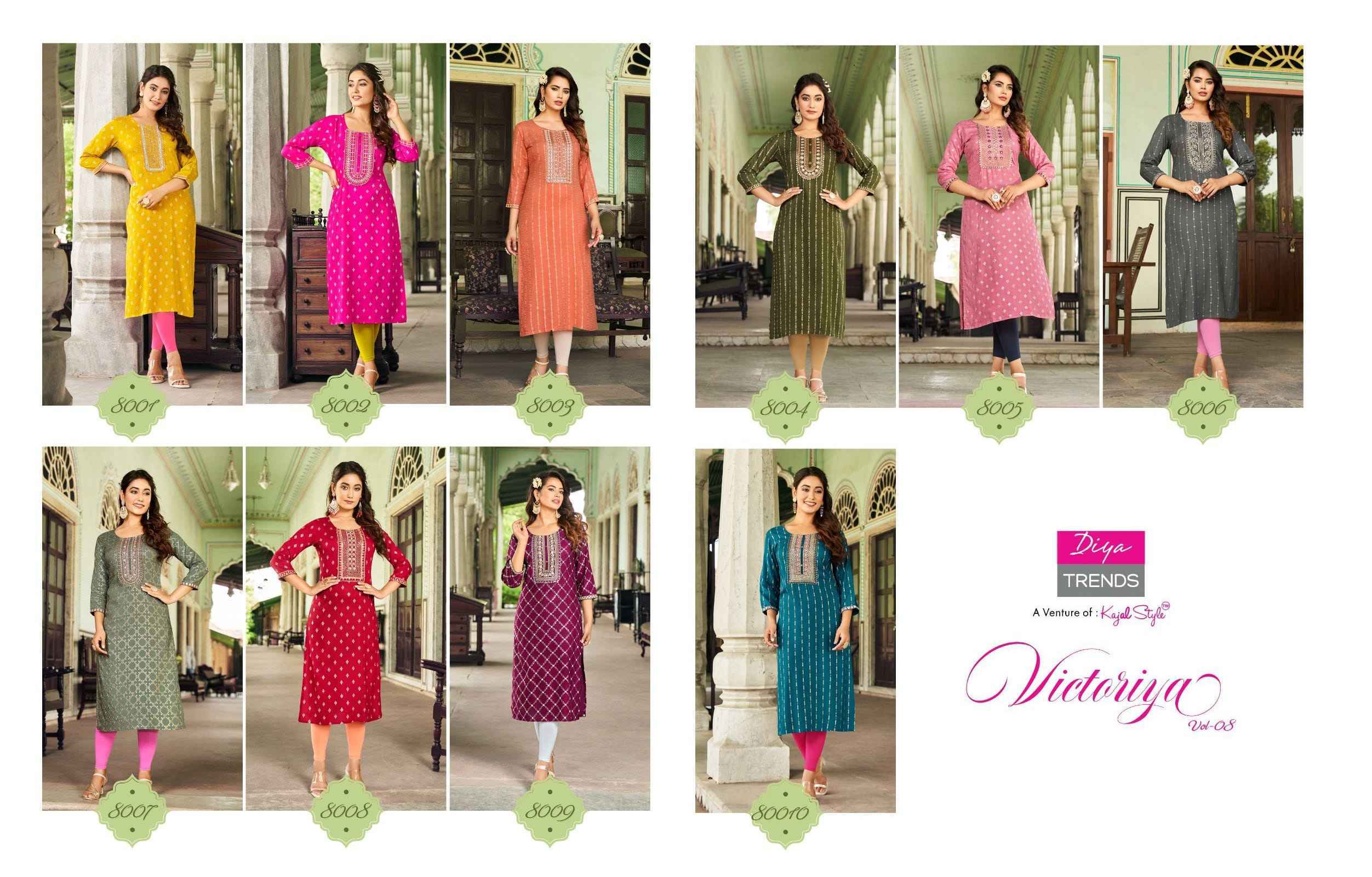 Victoria Vol 8 byDiya Trends New Catalog Catalog With Price