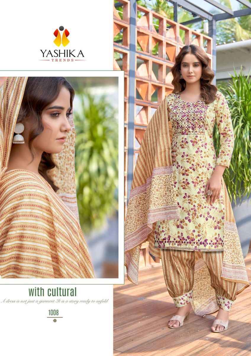 Yashika Trends Guzarish Cotton Dress Material 8 pcs Catalogue