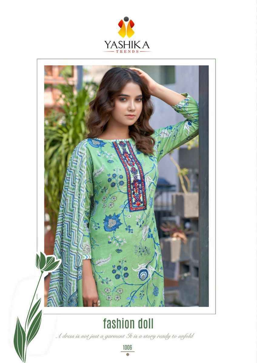 Yashika Trends Guzarish Cotton Dress Material 8 pcs Catalogue