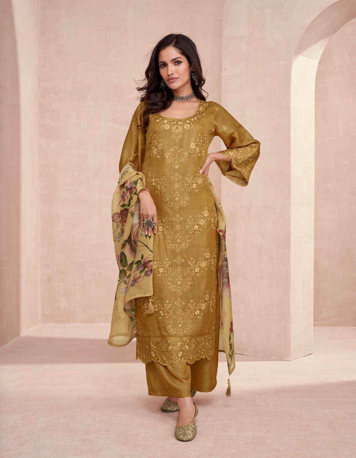 AASHIRWAD CREATION ELORA SILK HEAVY DESIGNER SUITS