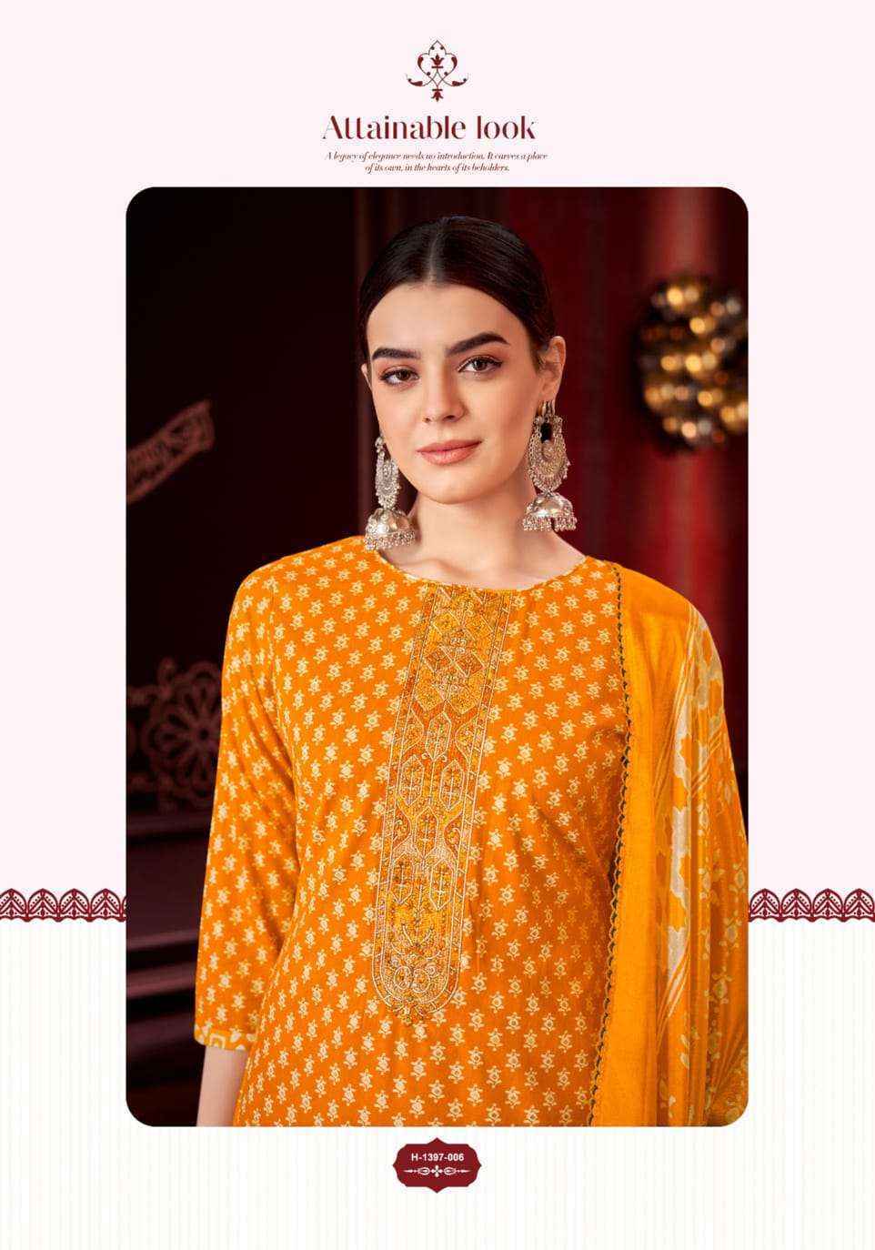 Alok Nikhar E Patiyala Viscose Dress Material 8 pcs Catalogue