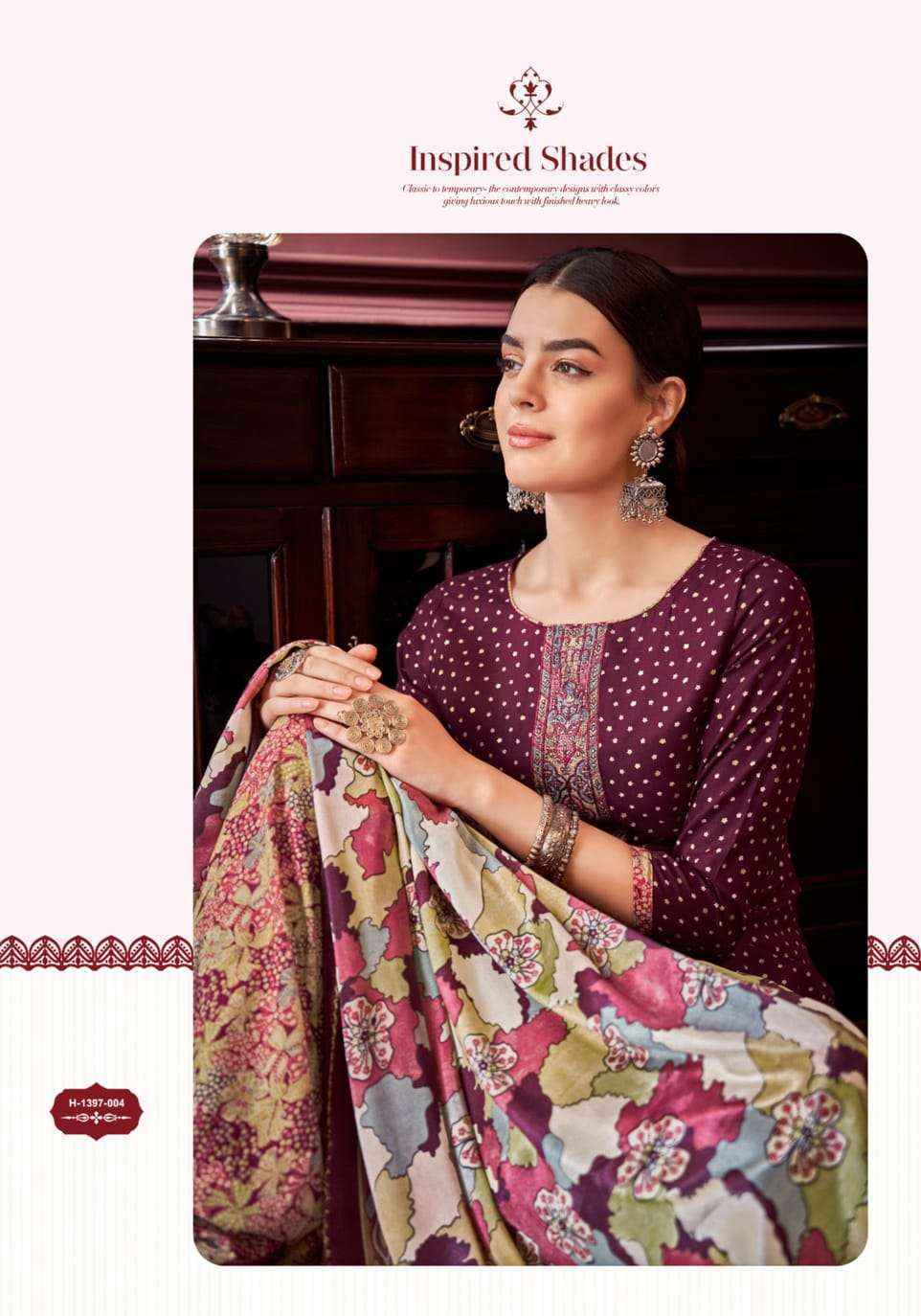 Alok Nikhar E Patiyala Viscose Dress Material 8 pcs Catalogue