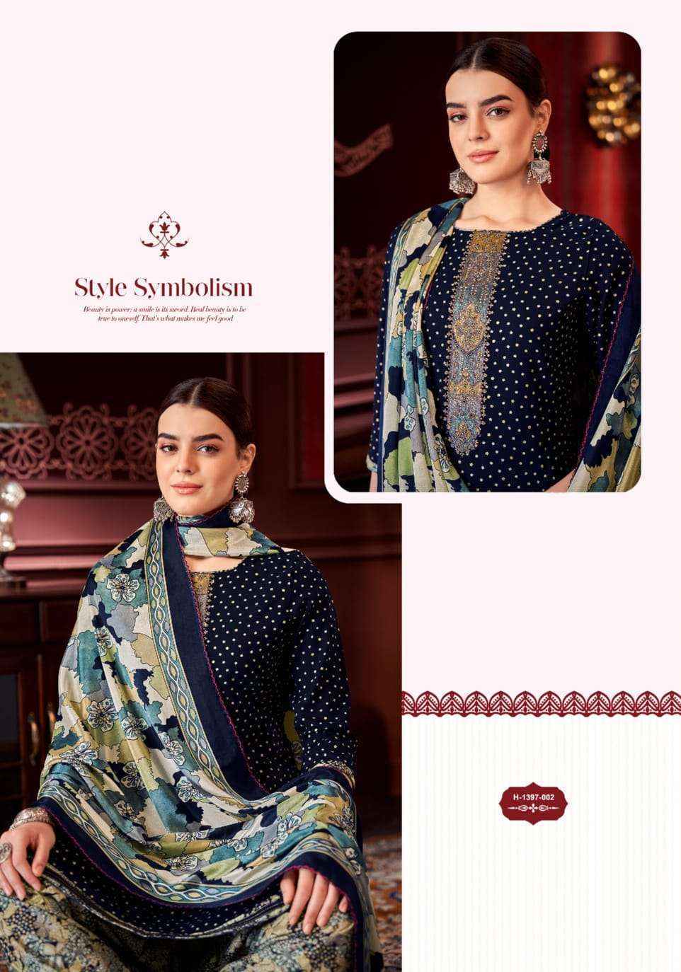 Alok Nikhar E Patiyala Viscose Dress Material 8 pcs Catalogue