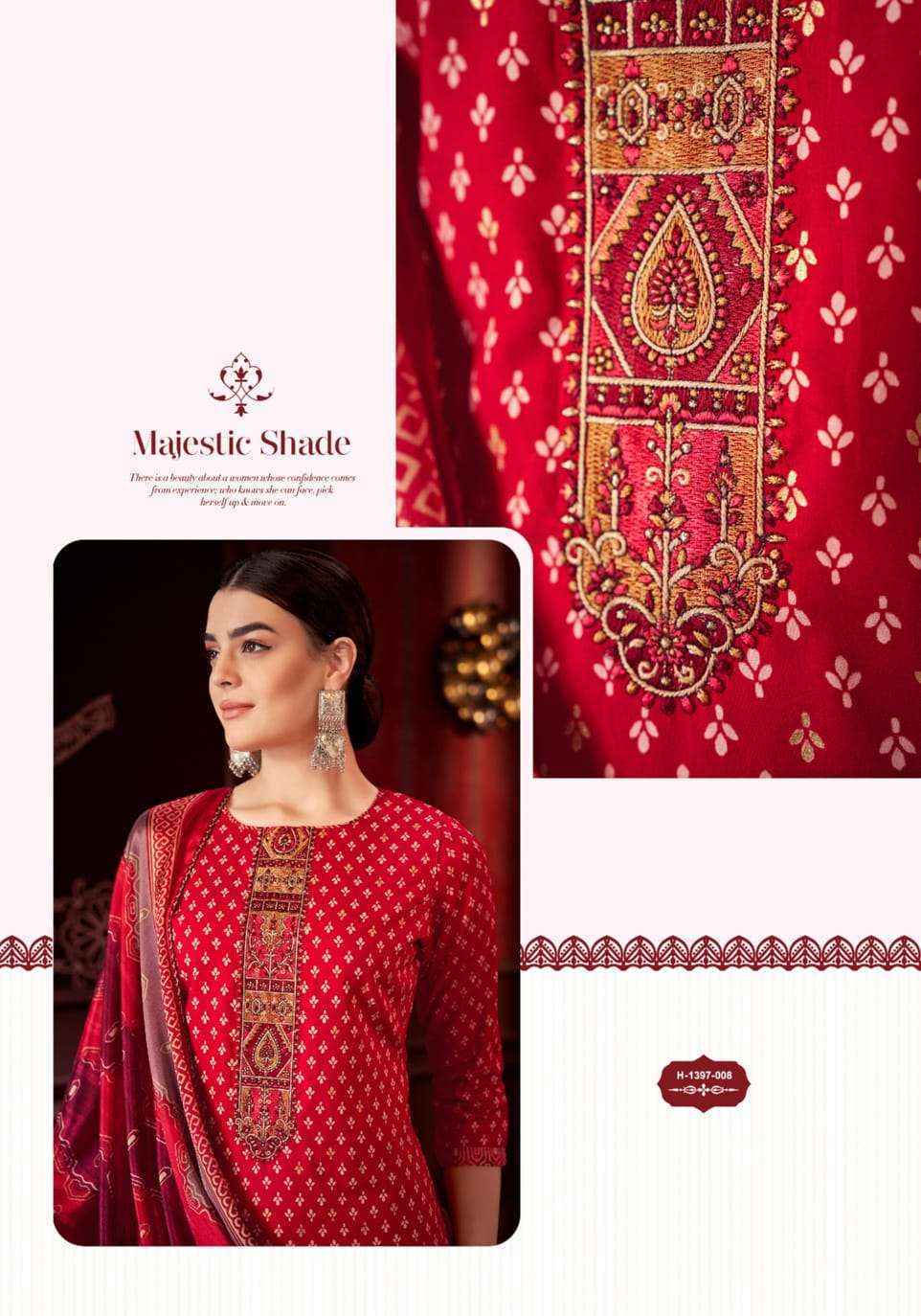 Alok Nikhar E Patiyala Viscose Dress Material 8 pcs Catalogue