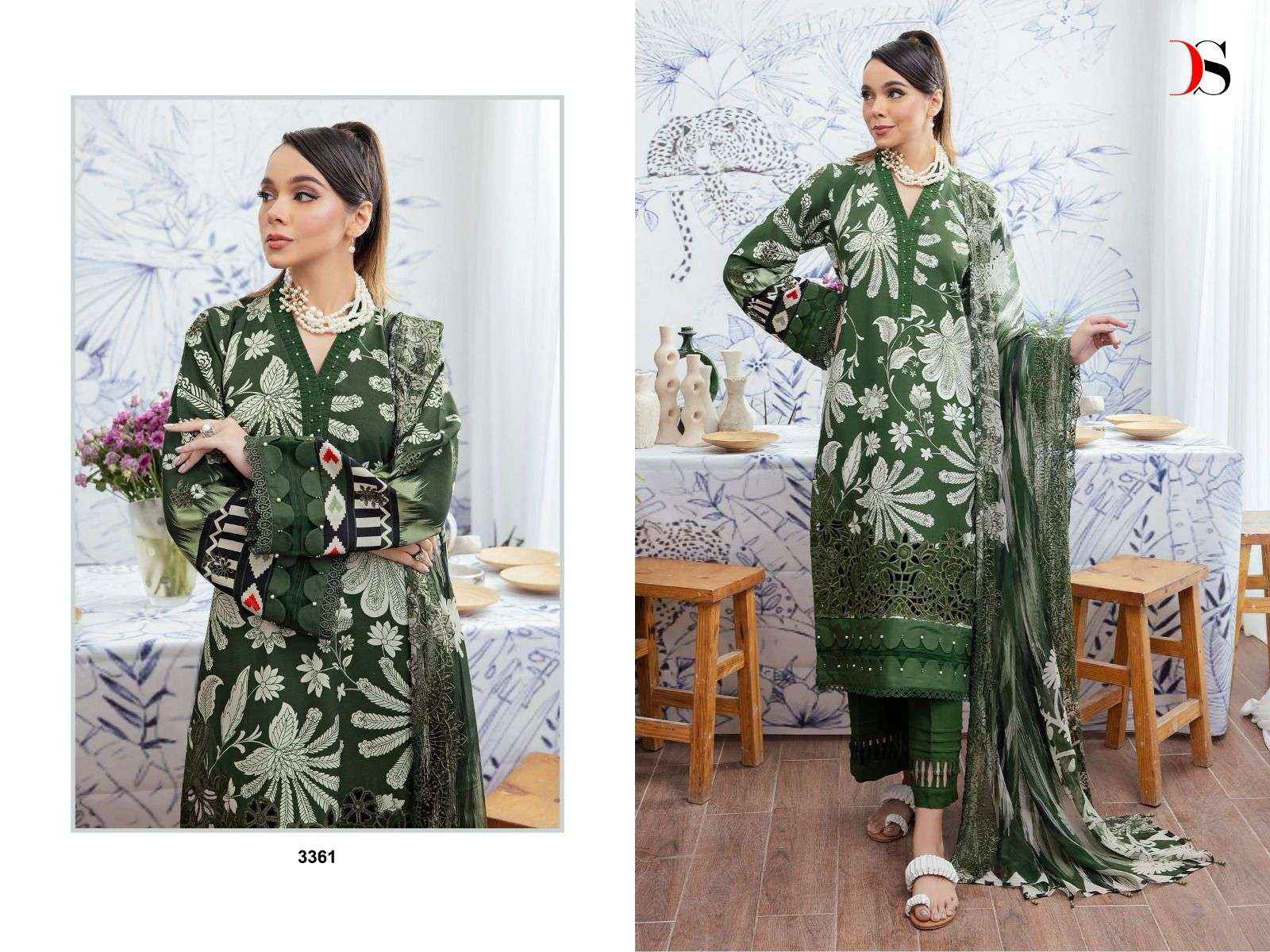 DEEPSY SUITS NUREH GARDENIA 24 COTTON SALWAR KMEEZ