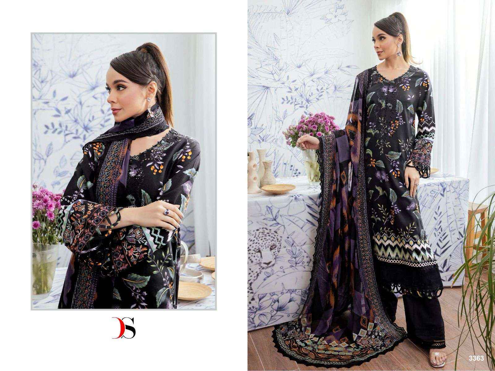 DEEPSY SUITS NUREH GARDENIA 24 COTTON SALWAR KMEEZ