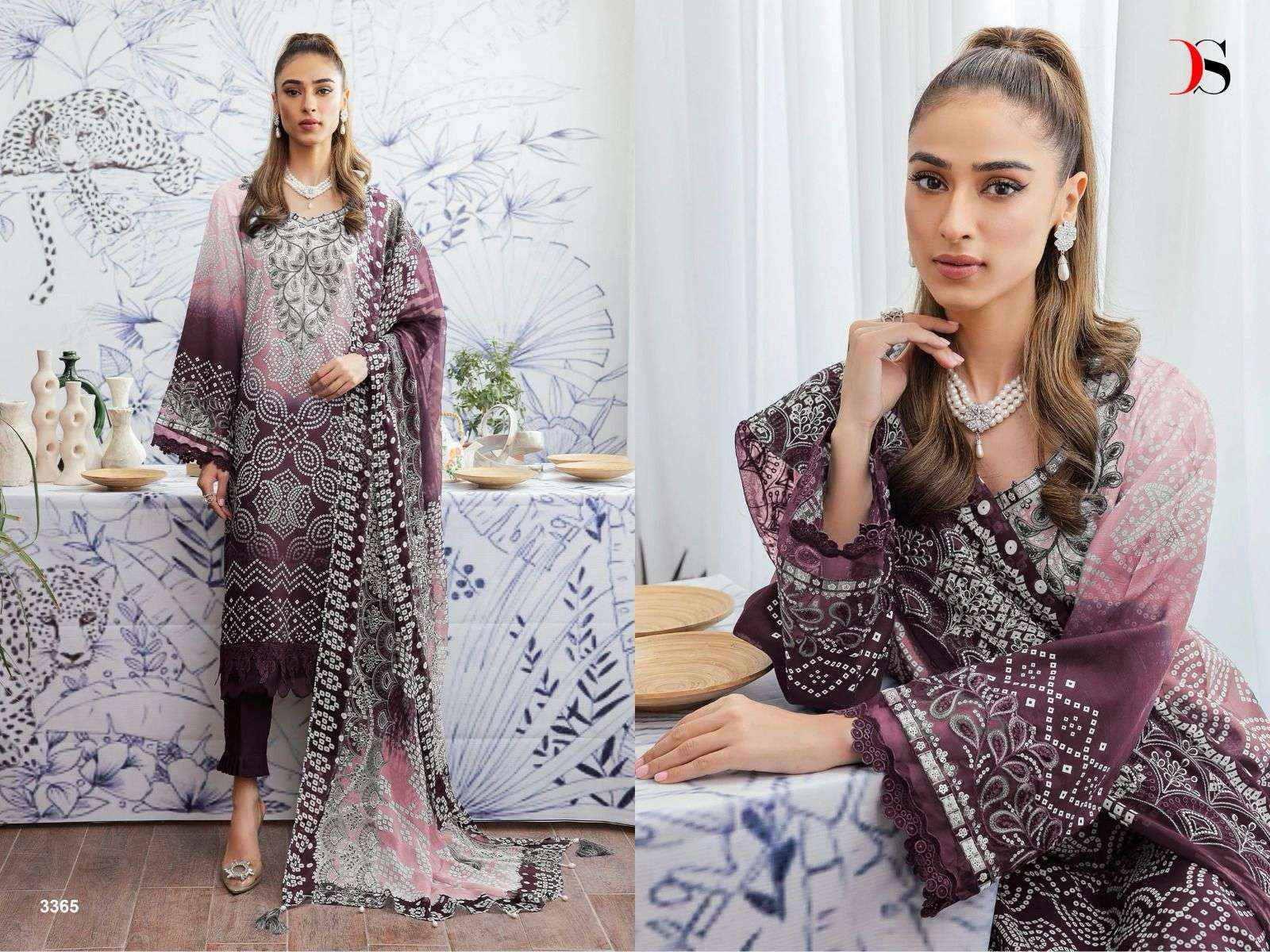 DEEPSY SUITS NUREH GARDENIA 24 COTTON SALWAR KMEEZ