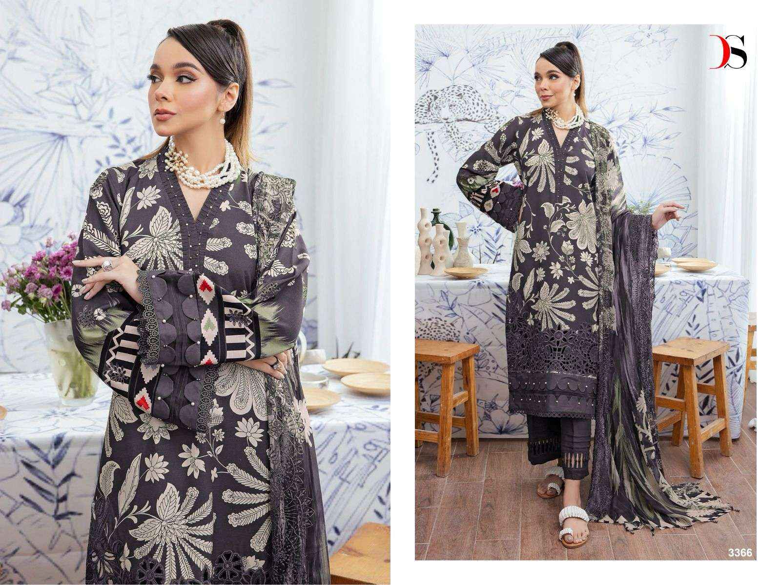 DEEPSY SUITS NUREH GARDENIA 24 COTTON SALWAR KMEEZ