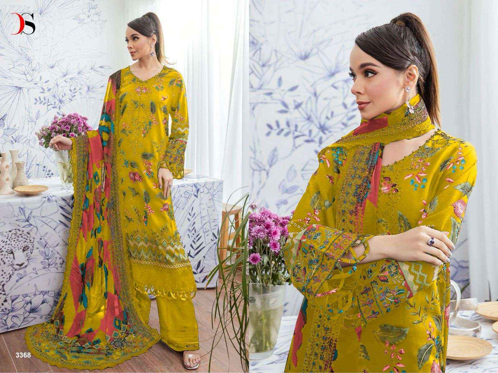 DEEPSY SUITS NUREH GARDENIA 24 COTTON SALWAR KMEEZ