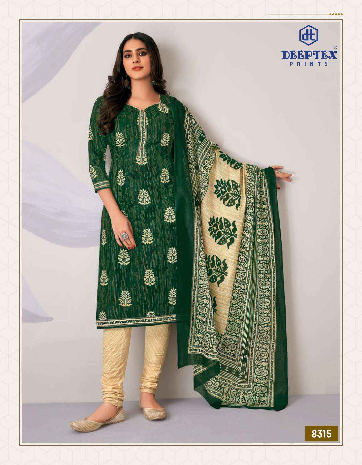 DEEPTEX PRINTS MISS INDIA VOL 83 PURE COTTON DRESS MATERIAL