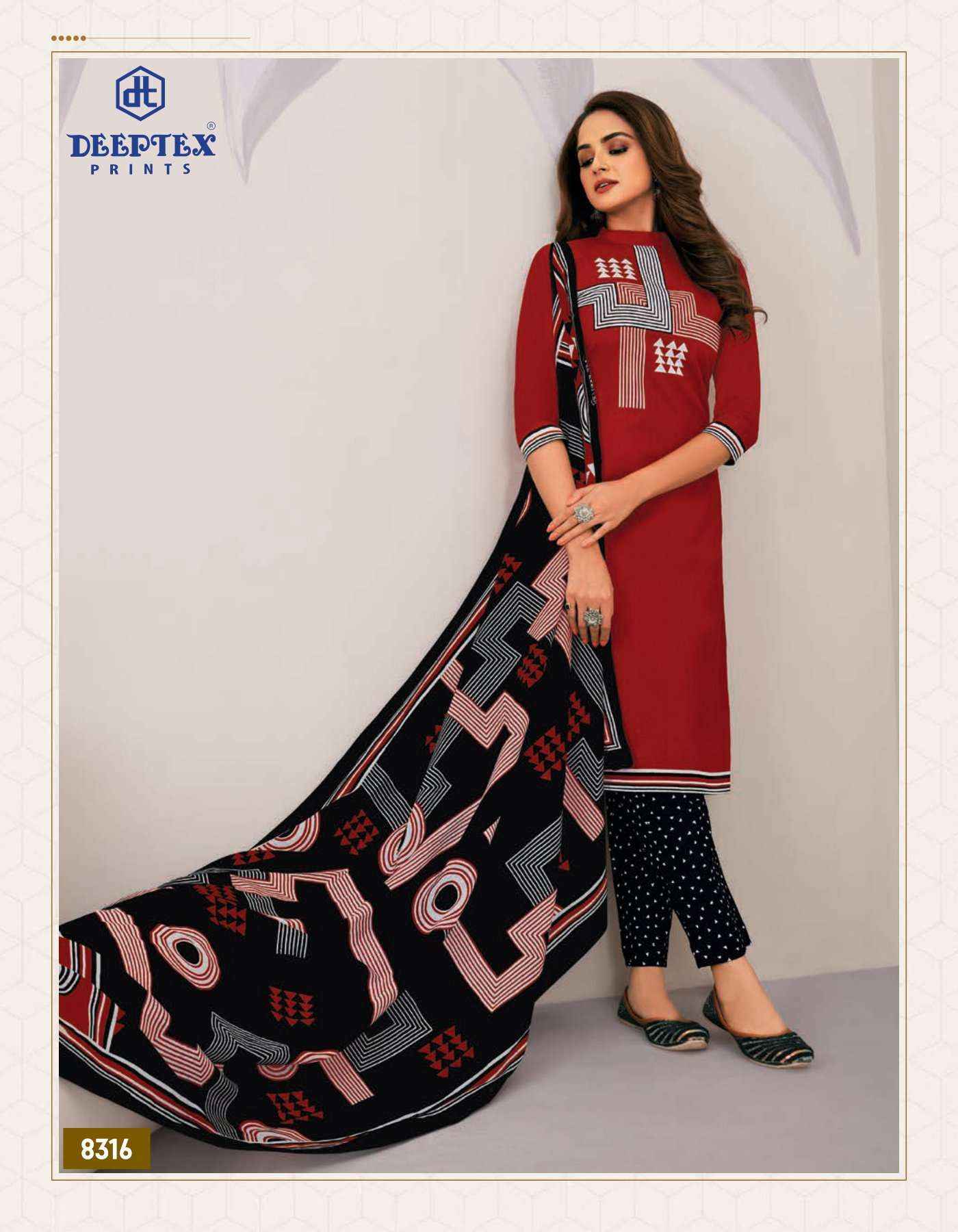 DEEPTEX PRINTS MISS INDIA VOL 83 PURE COTTON DRESS MATERIAL