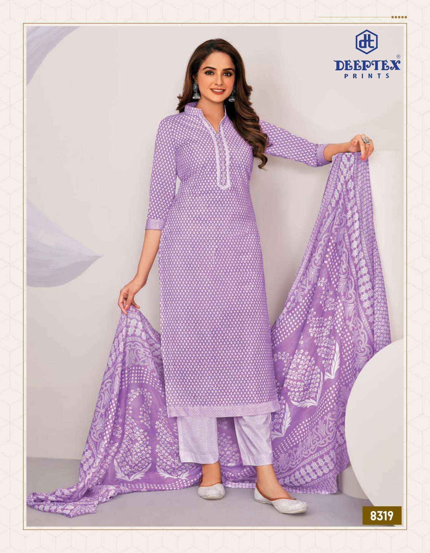 DEEPTEX PRINTS MISS INDIA VOL 83 PURE COTTON DRESS MATERIAL