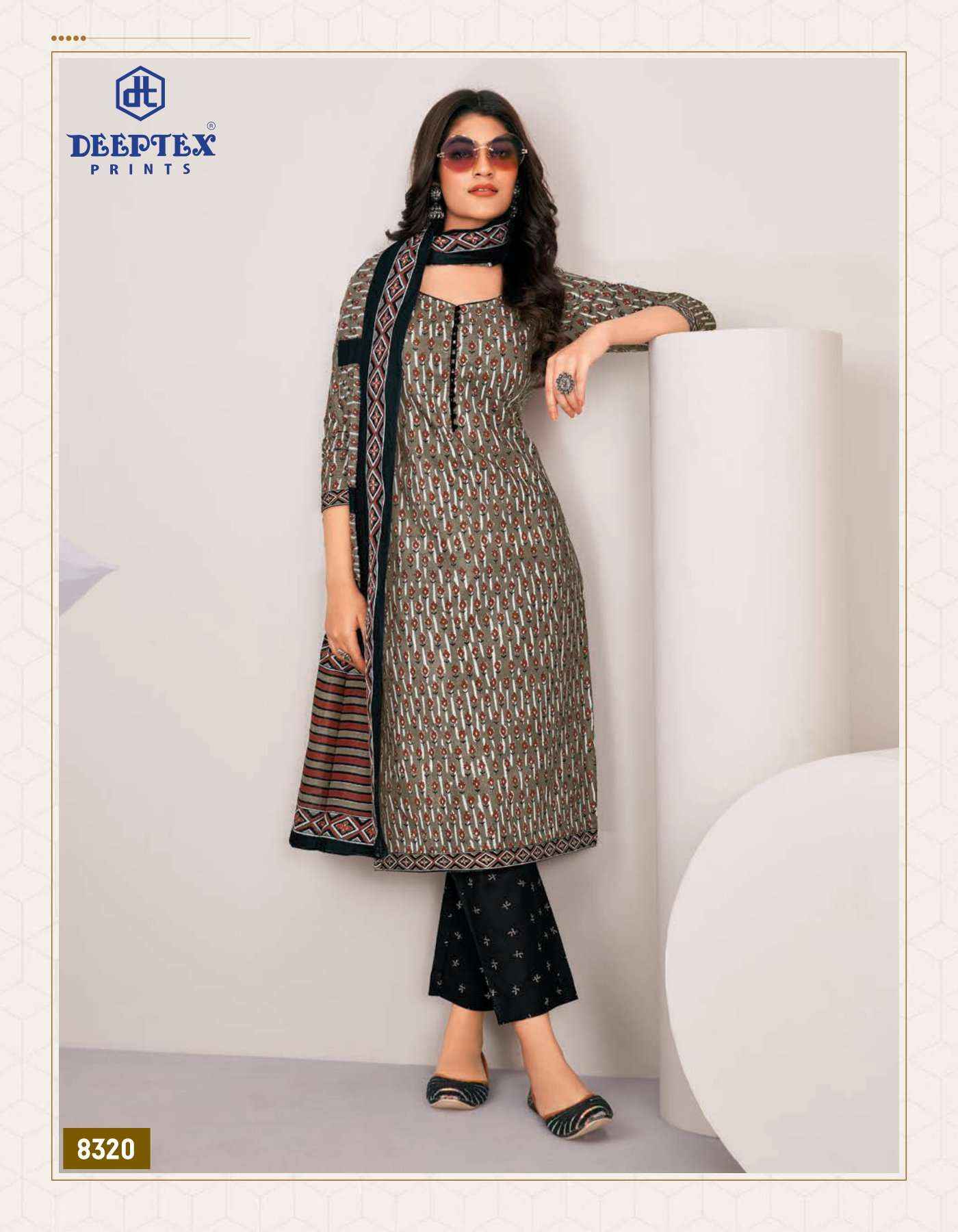 DEEPTEX PRINTS MISS INDIA VOL 83 PURE COTTON DRESS MATERIAL