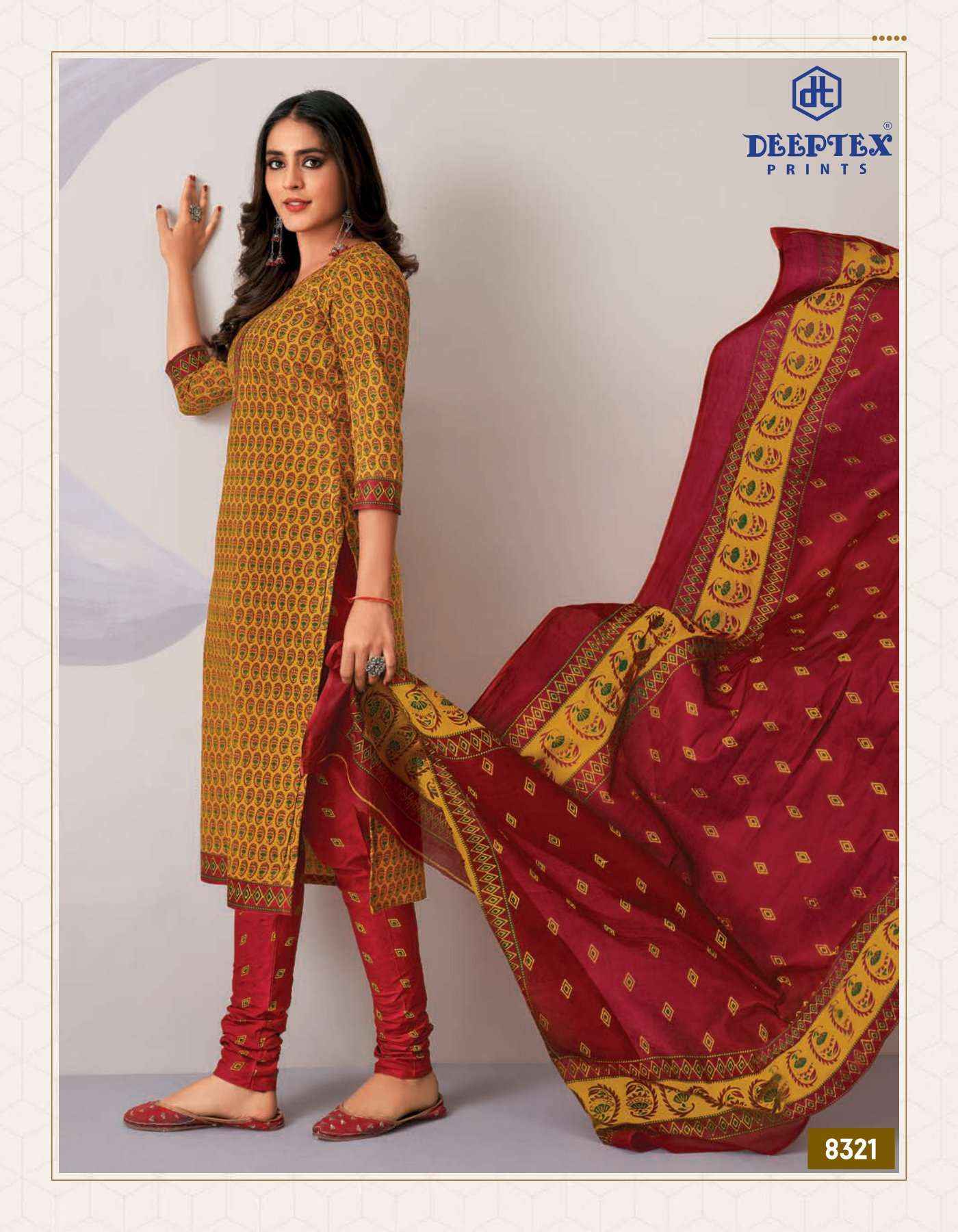 DEEPTEX PRINTS MISS INDIA VOL 83 PURE COTTON DRESS MATERIAL