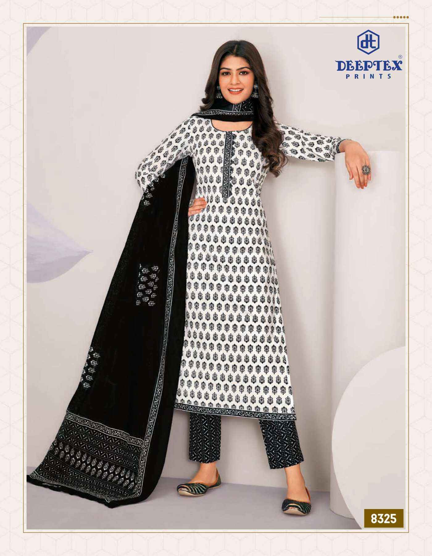 DEEPTEX PRINTS MISS INDIA VOL 83 PURE COTTON DRESS MATERIAL