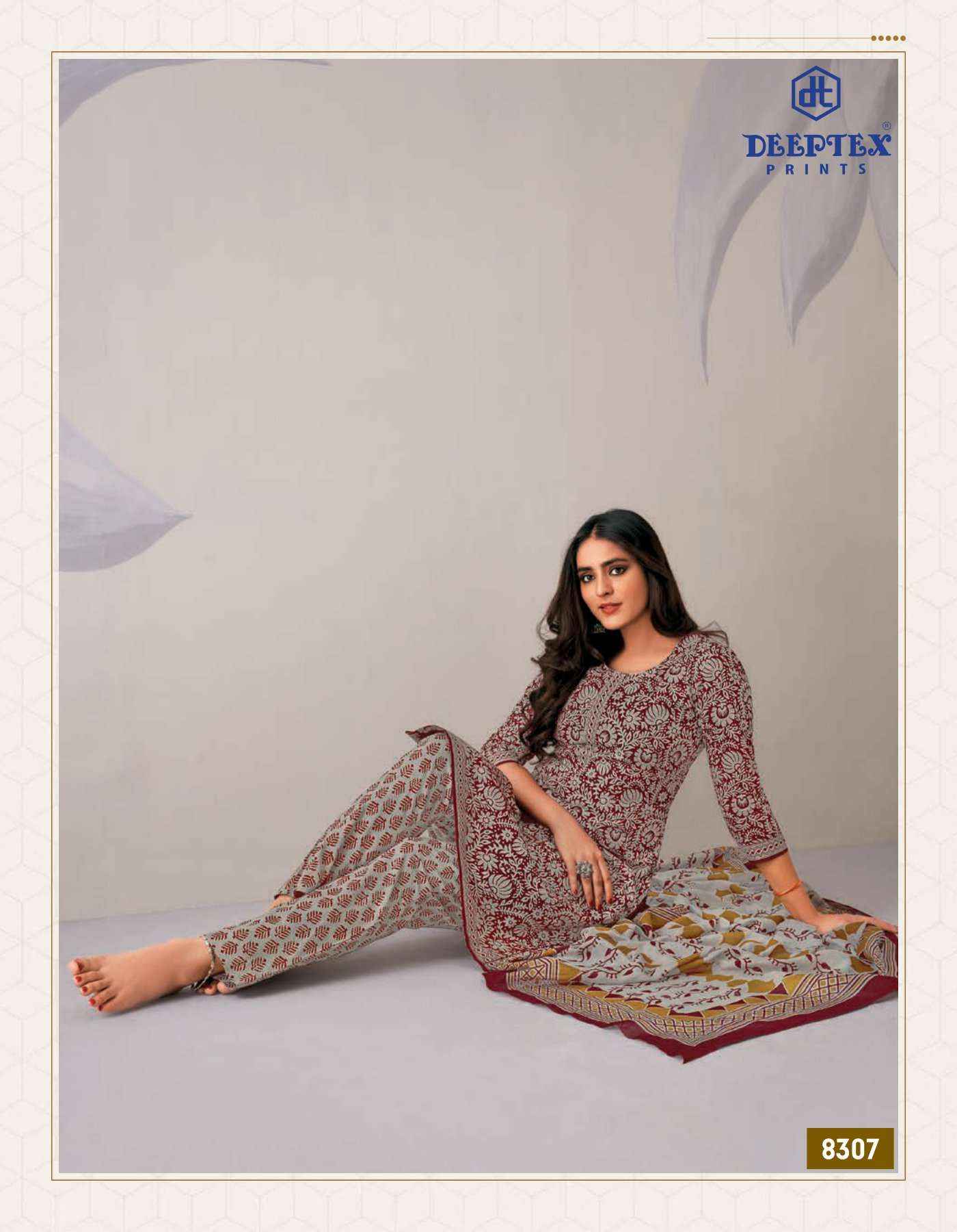 DEEPTEX PRINTS MISS INDIA VOL 83 PURE COTTON DRESS MATERIAL