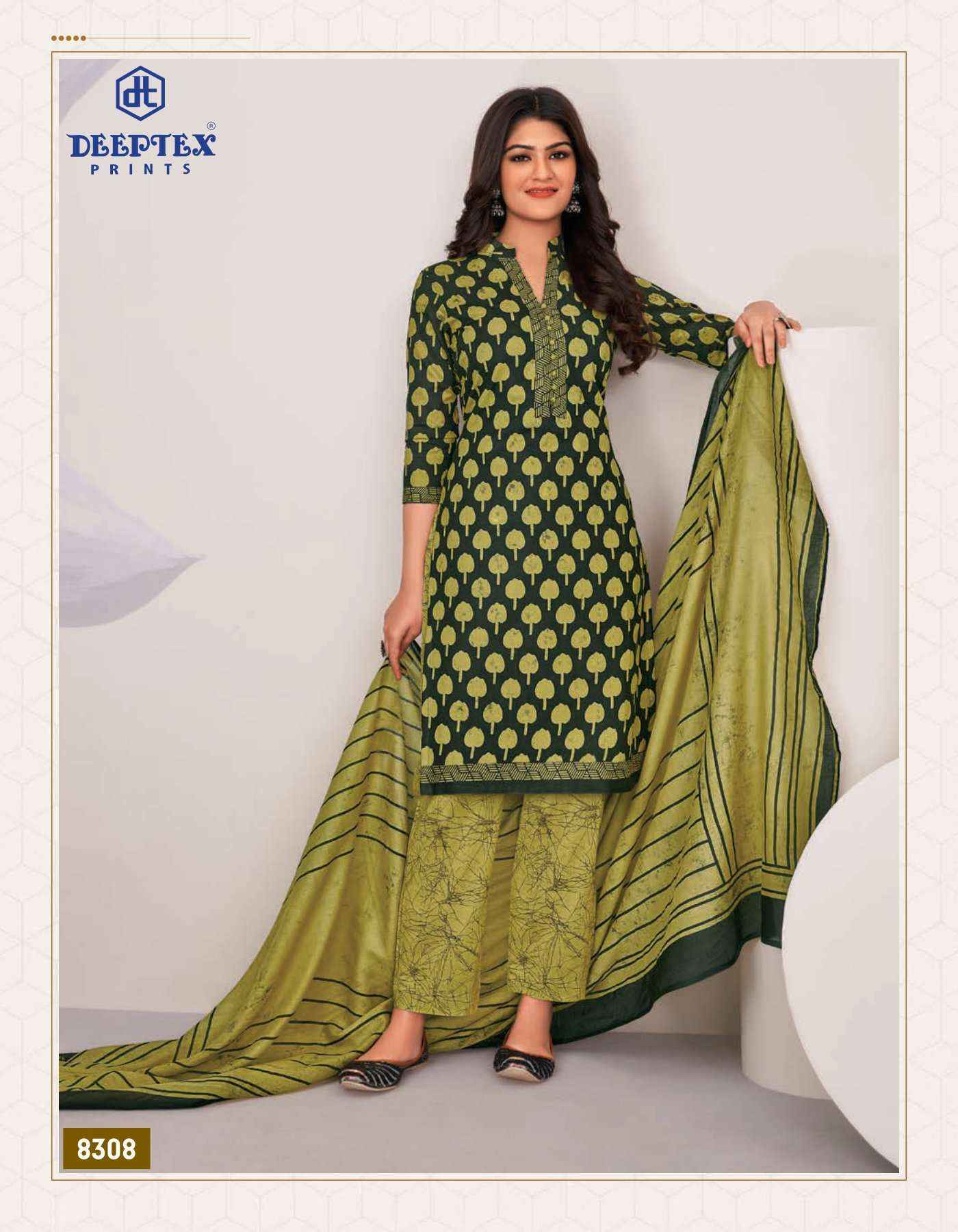 DEEPTEX PRINTS MISS INDIA VOL 83 PURE COTTON DRESS MATERIAL