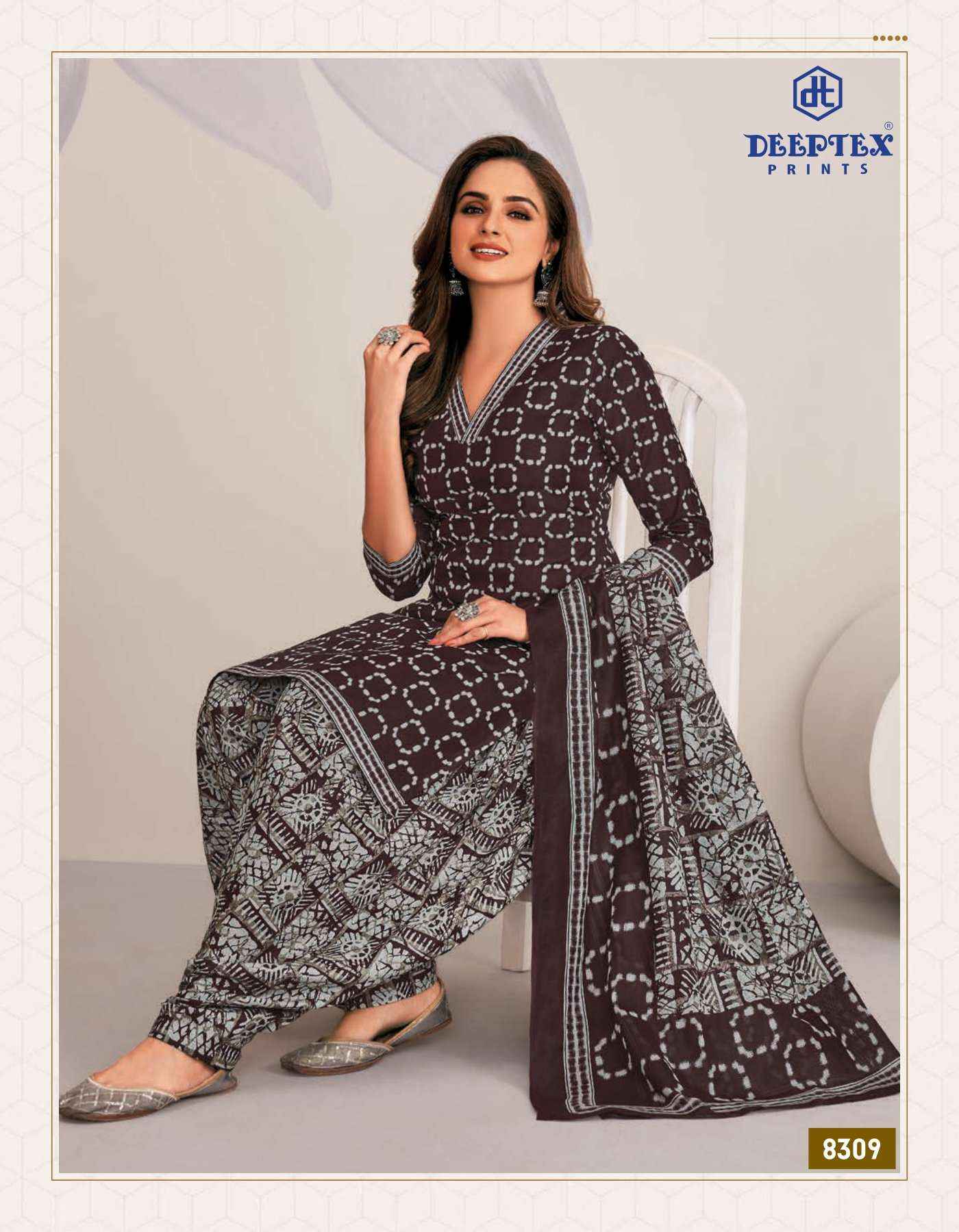 DEEPTEX PRINTS MISS INDIA VOL 83 PURE COTTON DRESS MATERIAL