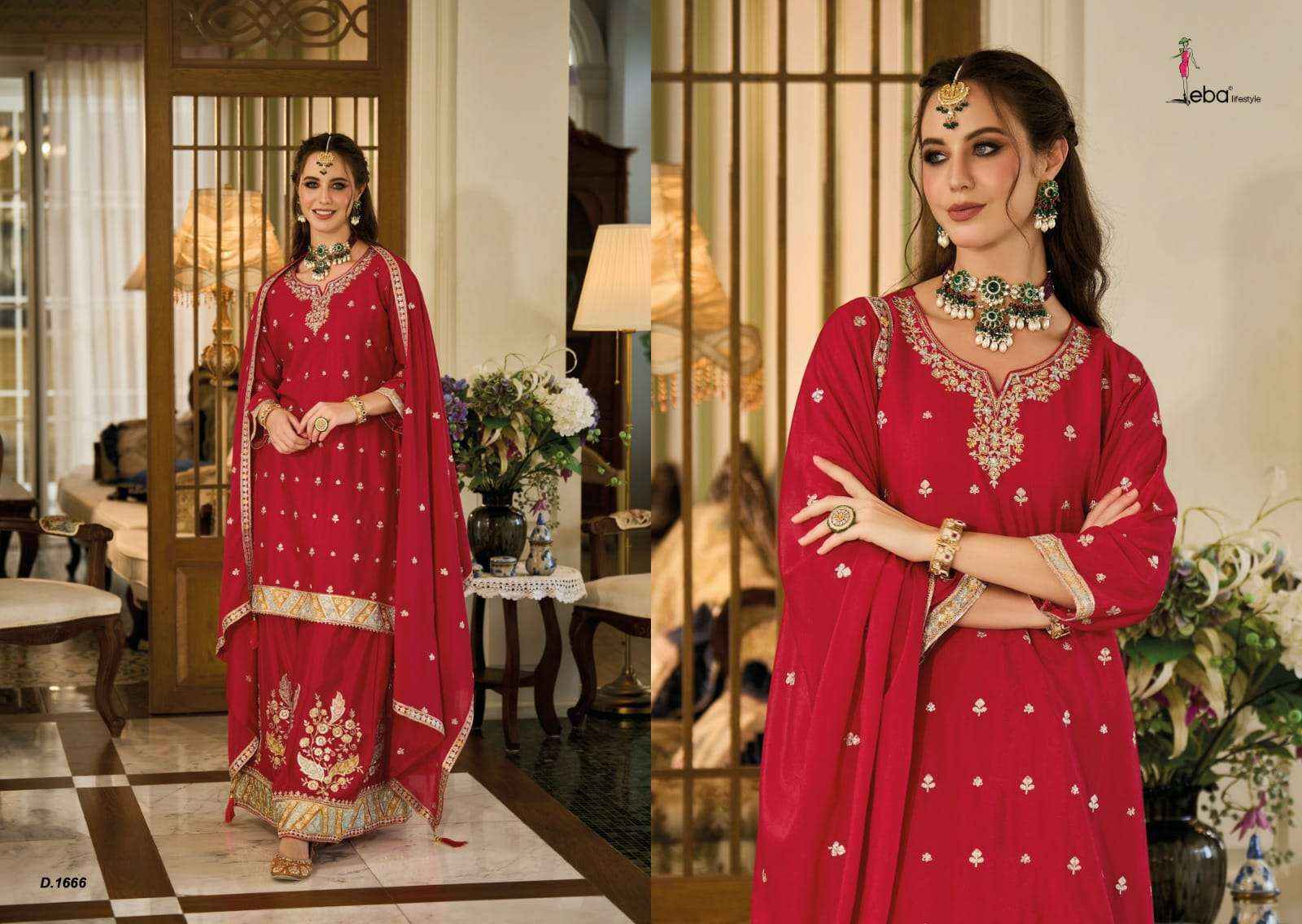 EBA LIFE STYLE ISHQIA HEAVY DESIGNER READYMADE SUITS