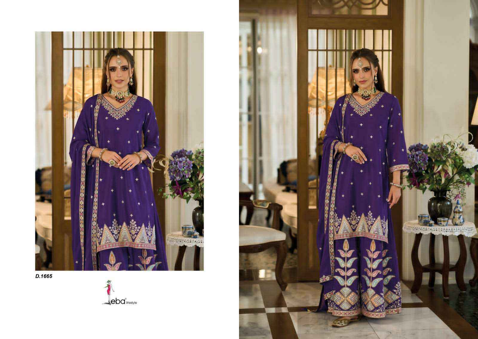 EBA LIFE STYLE ISHQIA HEAVY DESIGNER READYMADE SUITS