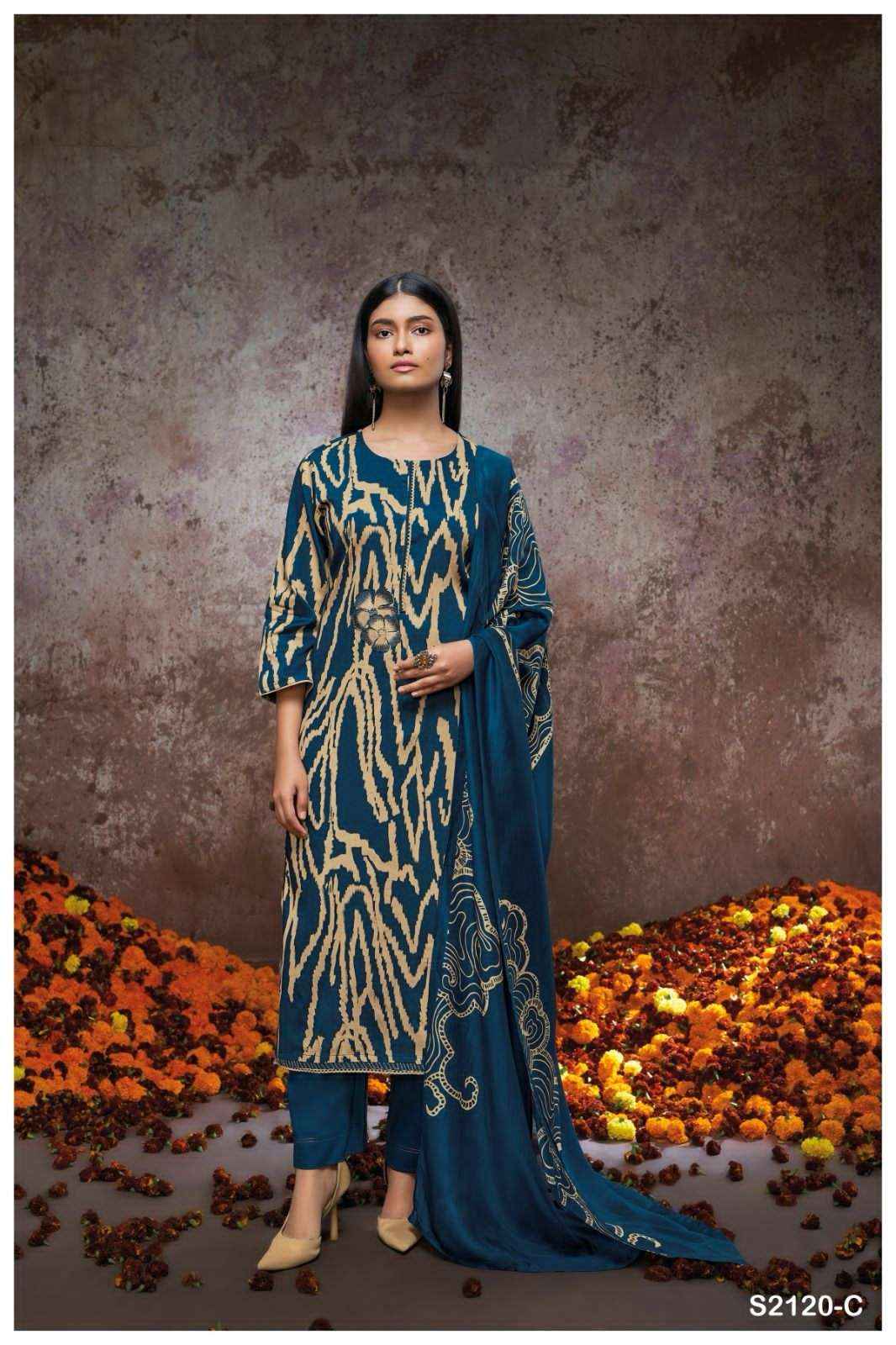 GANGA FASHION ORLA 2120 COTTON SUITS