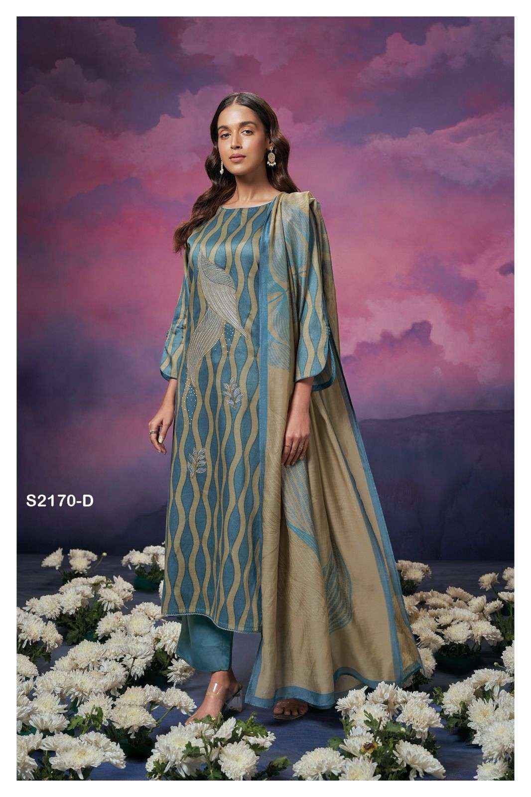 GANGA FASHION OTTILIE 2170 TRADITIONAL WEAR SALWAR SUITS