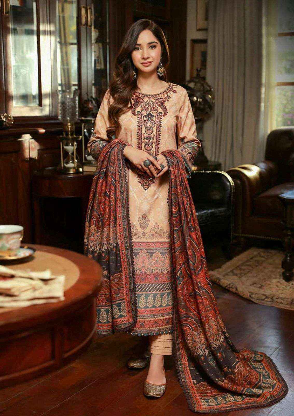 HALA RAMSHA VOL 1 KARACHI COTTON PRINT SUITS