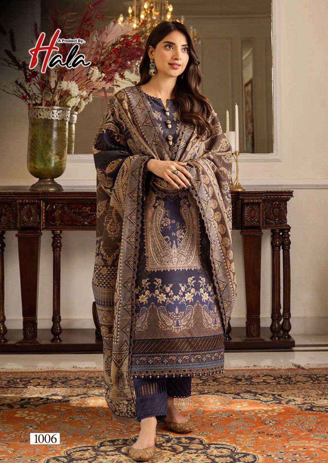 HALA RAMSHA VOL 1 KARACHI COTTON PRINT SUITS