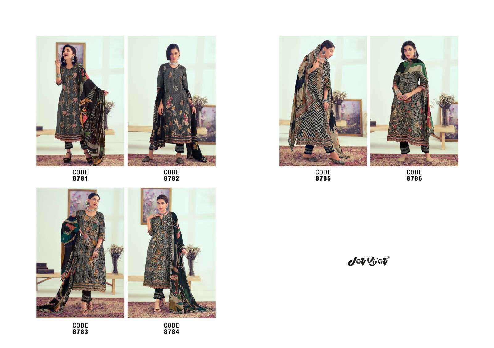 JAY VIJAY KHUBANI SILK JACQUARD DESIGNER SUITS