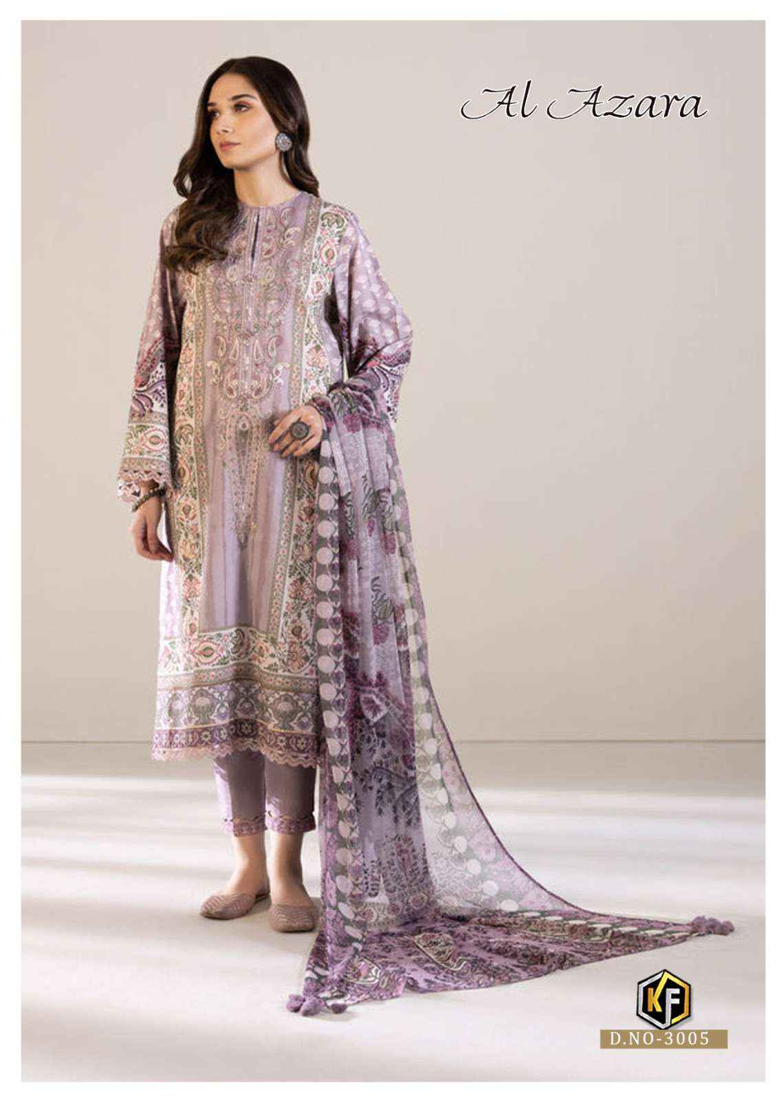 KEVAL FAB AL AZARA VOL 3 PAKISTANI DRESS MATERIAL