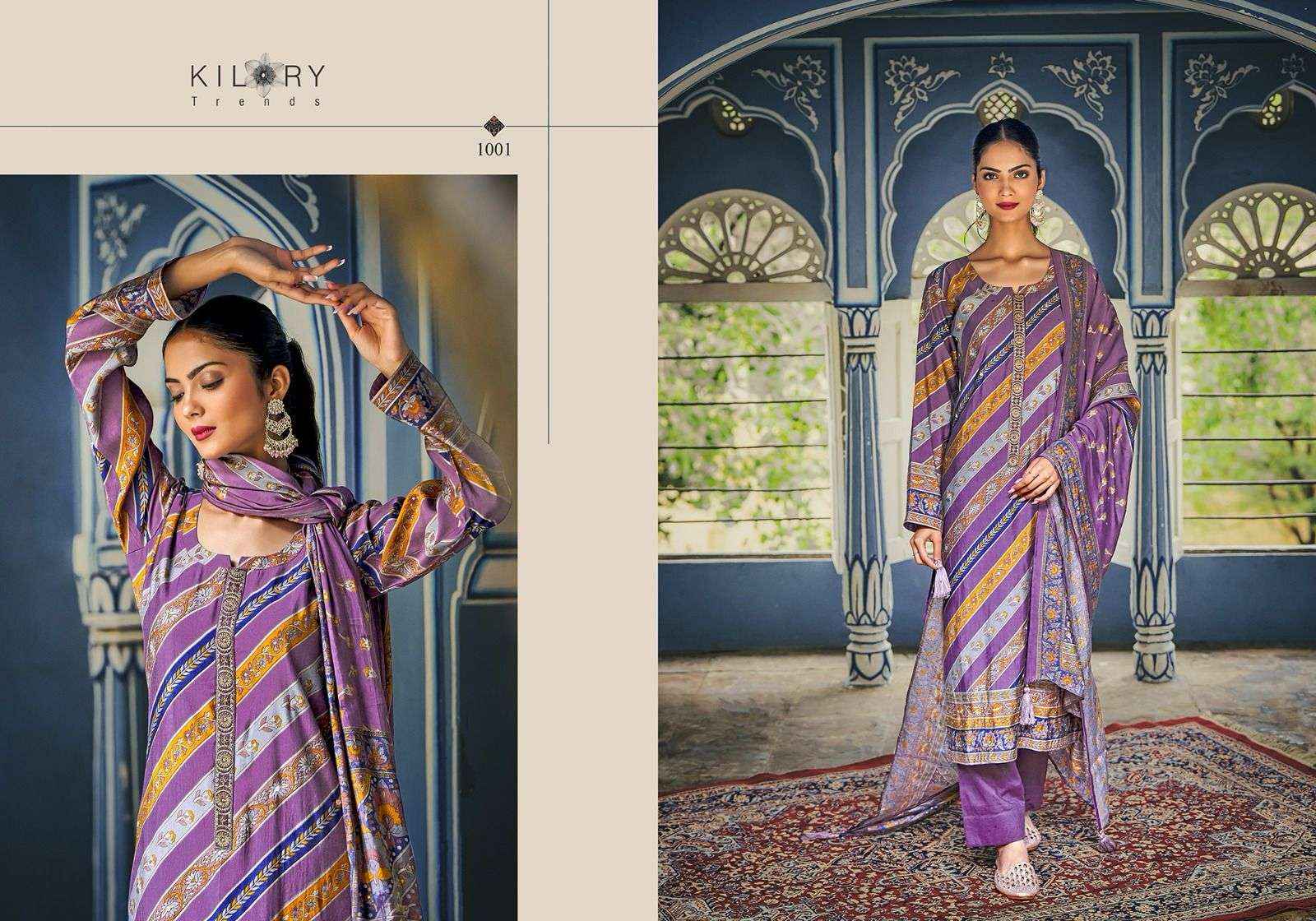 KILORY TRENDZ HUMSAFAR VISCOSE DESIGNER SUITS