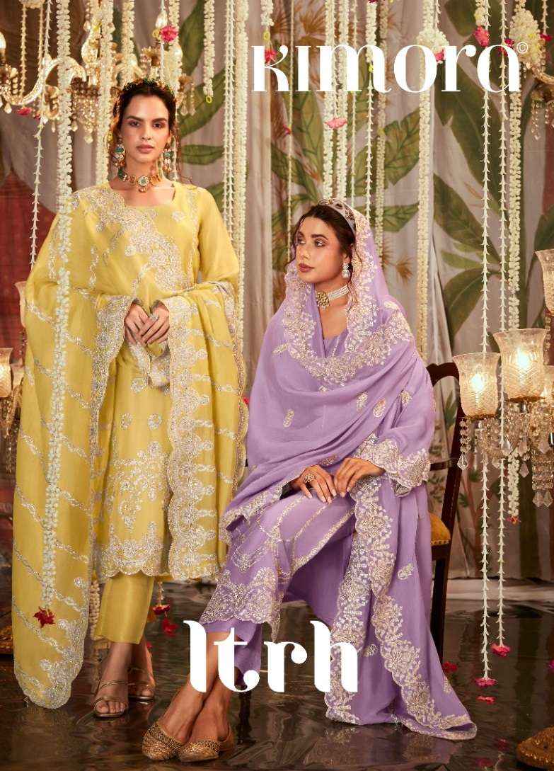 KIMORA FASHION ITRH TRADITIONAL WEAR ORGANZA SUITS