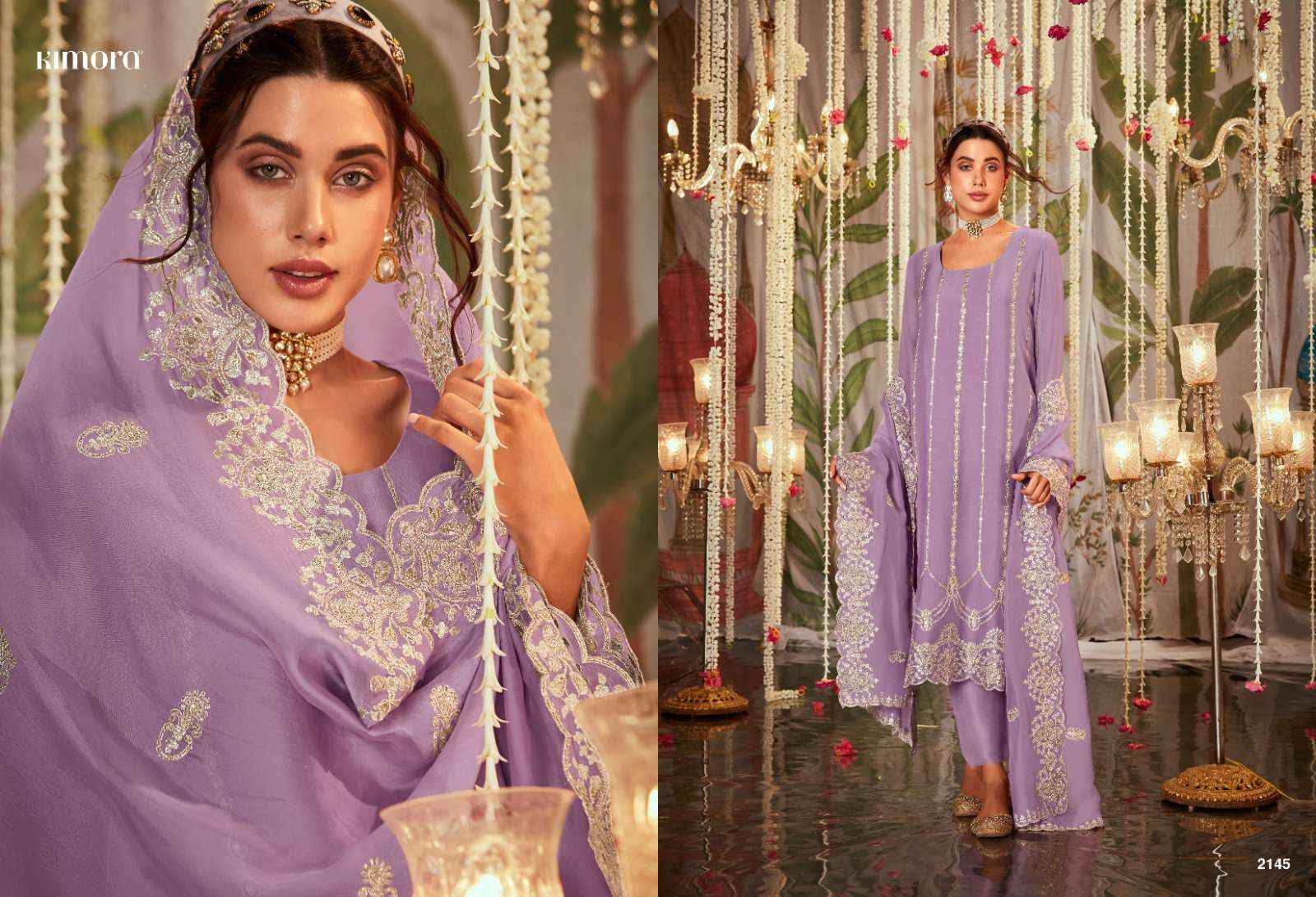 KIMORA FASHION ITRH TRADITIONAL WEAR ORGANZA SUITS