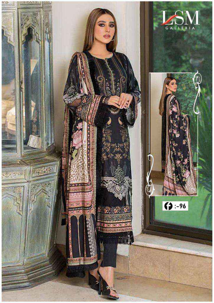 LSM GALLERIA FIRDOUS QUEEN LAWN VOL 9 PAKISTANI SUITS