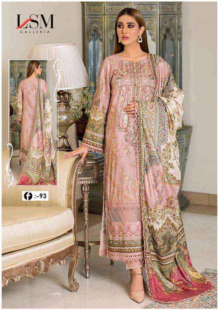 LSM GALLERIA FIRDOUS QUEEN LAWN VOL 9 PAKISTANI SUITS