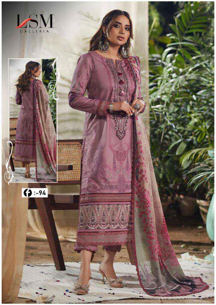 LSM GALLERIA FIRDOUS QUEEN LAWN VOL 9 PAKISTANI SUITS