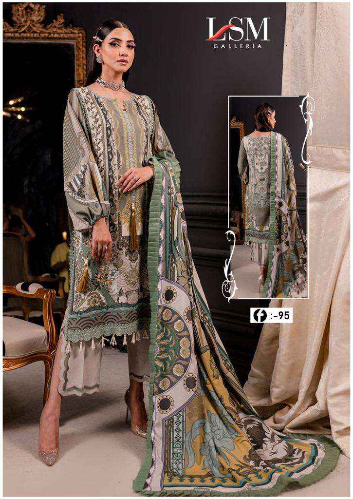 LSM GALLERIA FIRDOUS QUEEN LAWN VOL 9 PAKISTANI SUITS