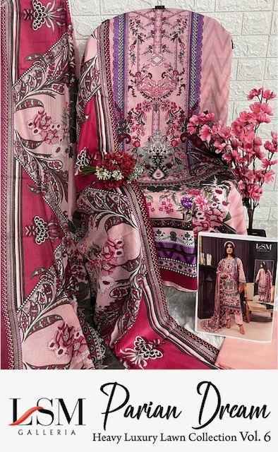 LSM GALLERIA PARIAN DREAM VOL-6 PAKISTANI SUITS