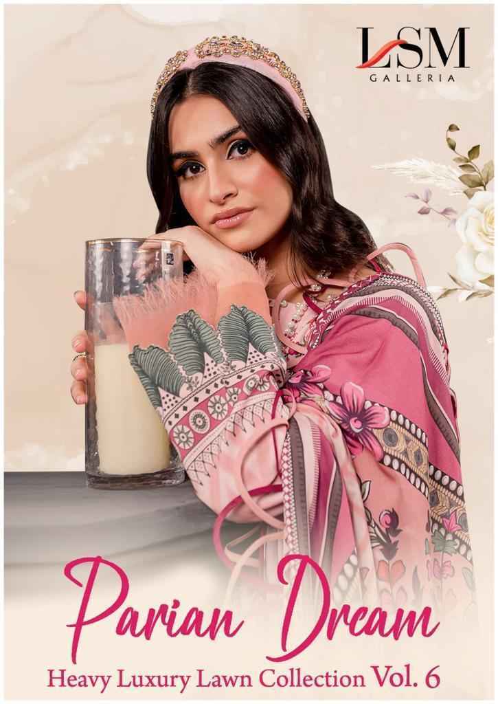 LSM GALLERIA PARIAN DREAM VOL-6 PAKISTANI SUITS