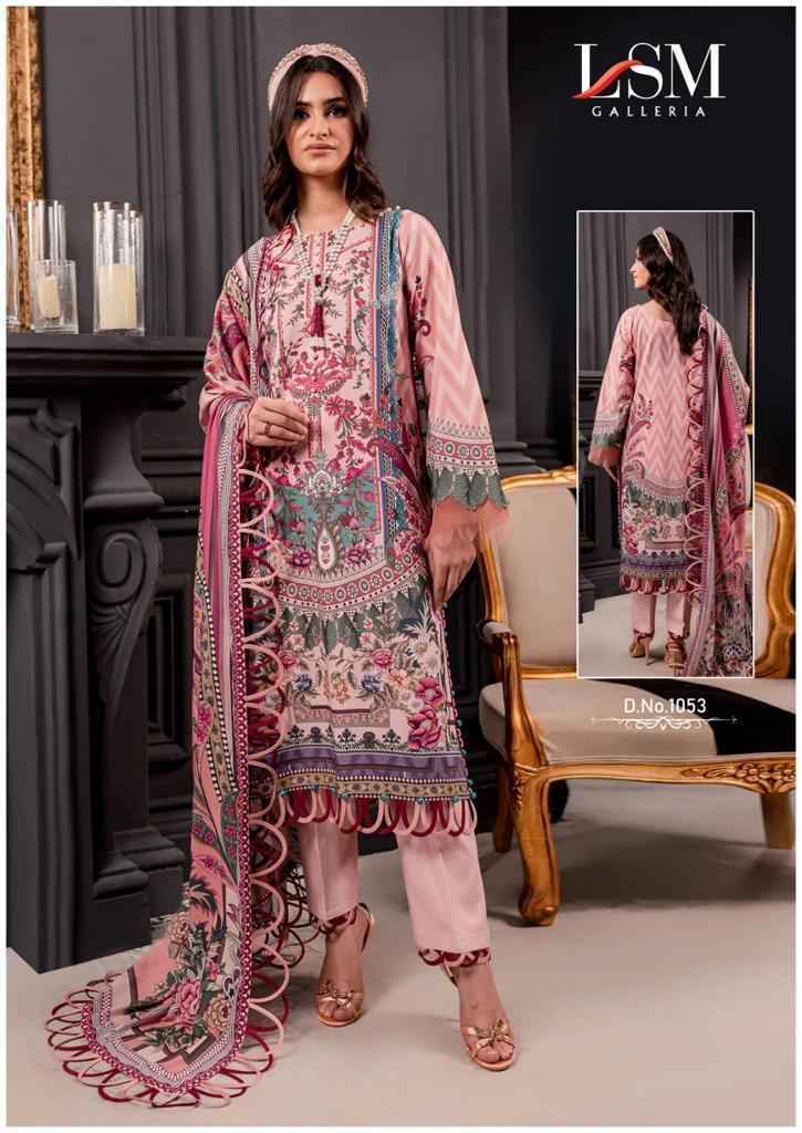 LSM GALLERIA PARIAN DREAM VOL-6 PAKISTANI SUITS