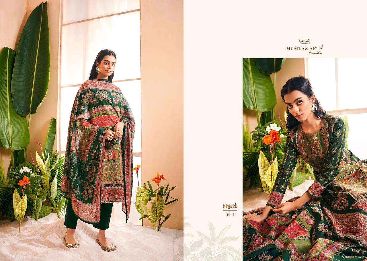 MUMTAZ ARTS NAYAAB DRESS MATERIAL - SURAT WHOLESALE FACTORY