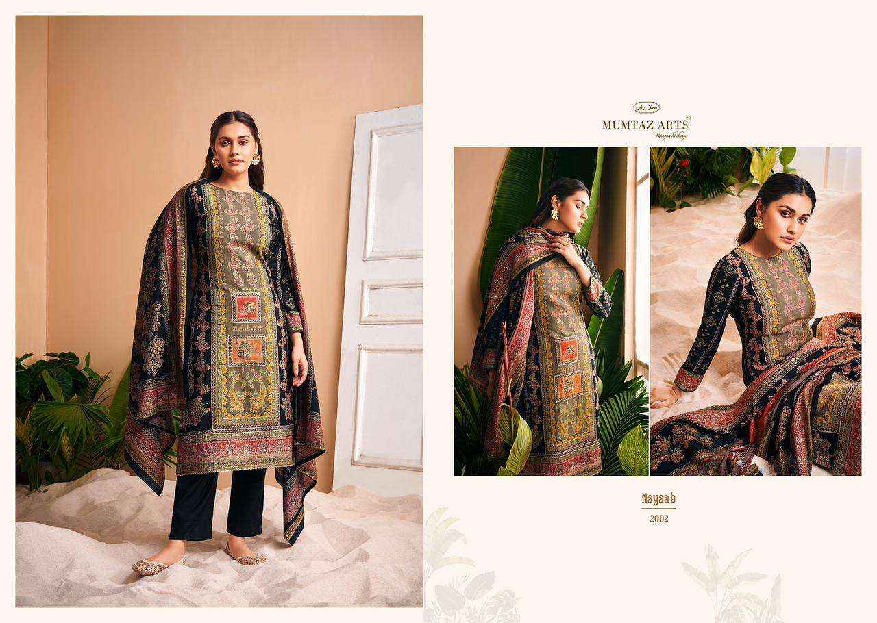 MUMTAZ ARTS NAYAAB DRESS MATERIAL - SURAT WHOLESALE FACTORY