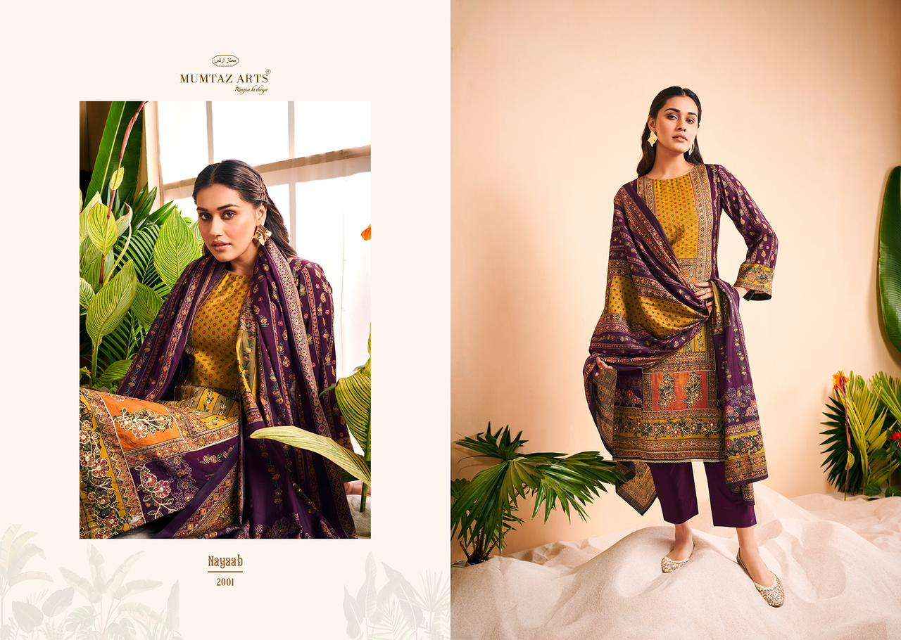 MUMTAZ ARTS NAYAAB DRESS MATERIAL - SURAT WHOLESALE FACTORY