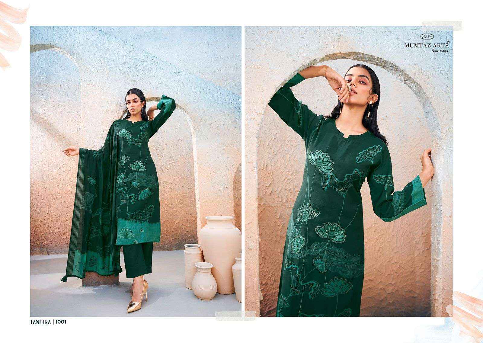 MUMTAZ ARTS TANEIRA VISCOSE DESIGNER SUITS